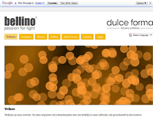 Tablet Screenshot of bellino-df.quickersite.com
